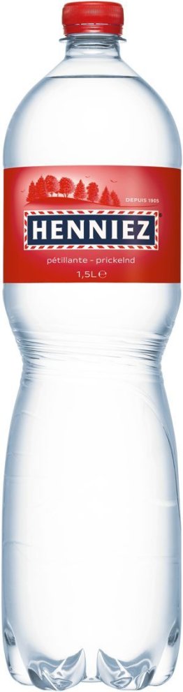 Henniez Rot mit viel CO2 PET 150cl Tray 6
