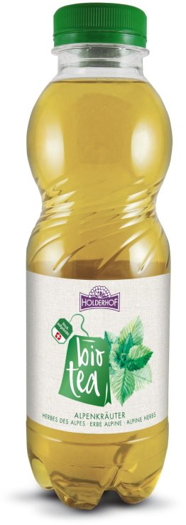 Holderhof Bio Tea Alpenkräuter PET 50cl Tray 12