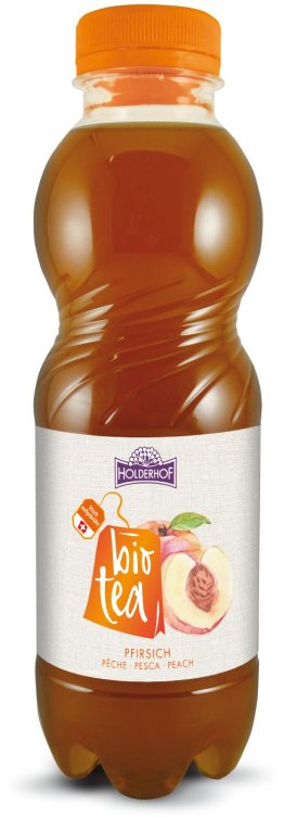 Holderhof Bio Tea Pfirsich PET 50cl Tray 12