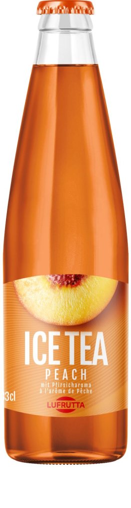 Lufrutta Ice Tea Peach Glas 33cl Har. 24
