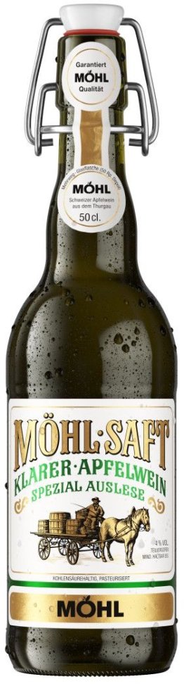 Möhl Klarer Apfelwein Spezial Auslese 50cl Har. 15