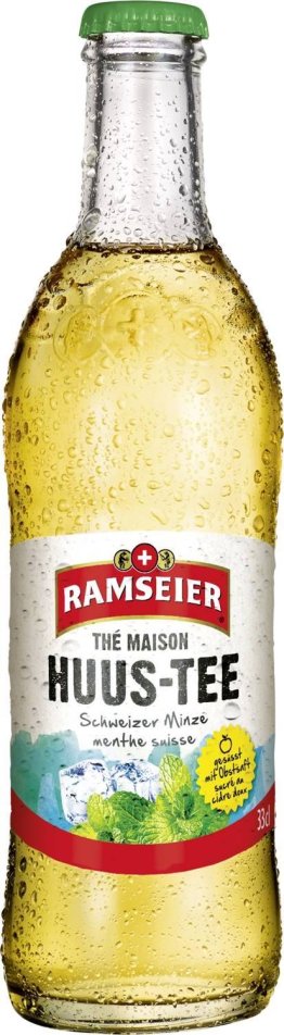 Ramseier Huustee Pfefferminz Glas 33cl Har. 24
