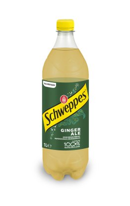 Schweppes Ginger Ale PET 100cl Tray 6
