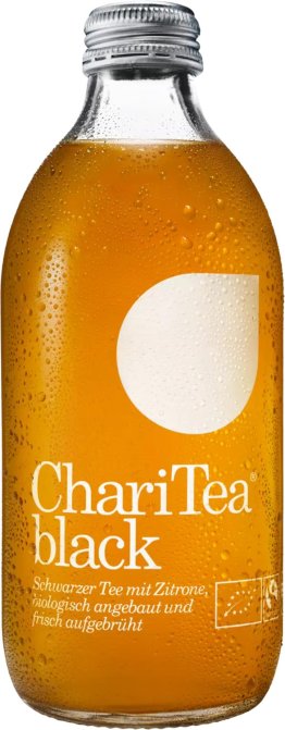 ChariTea Black Bio 33cl Har. 20