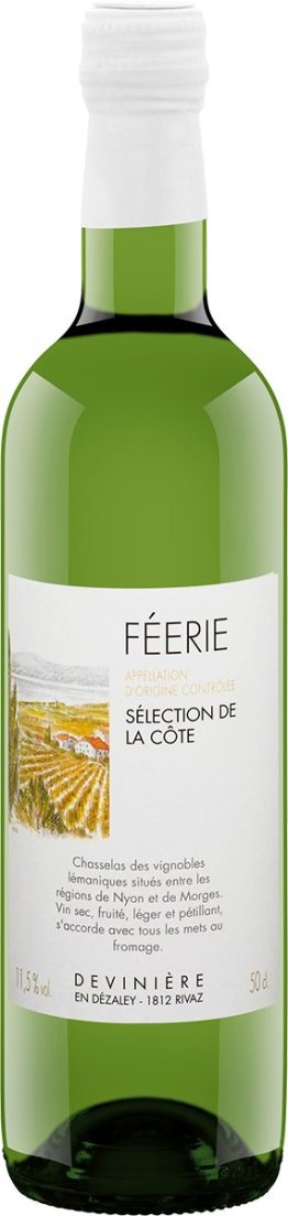 Féerie La Côte AOC 50cl Har. 15