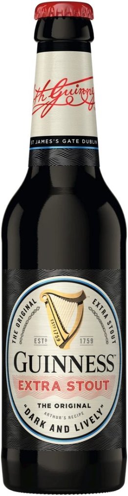 Guinness Extra Stout 33cl Har. 24