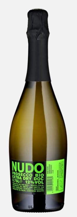 Nudo Verde Prosecco Extra Dry DOC Bio 75cl Kar. 6