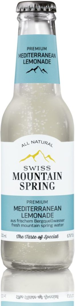 Swiss Mountain Spring Mediterranean Lemonade 20cl Kar. 24
