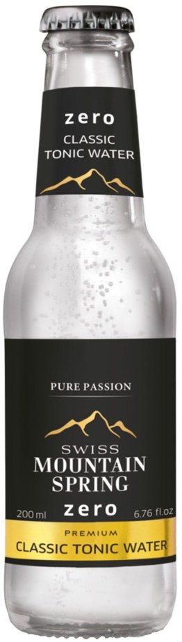Swiss Mountain Spring Zero Tonic Water 20cl Kar. 24