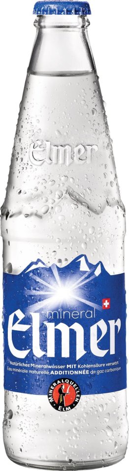Elmer Mineral mit CO2 Glas 33cl Har. 24